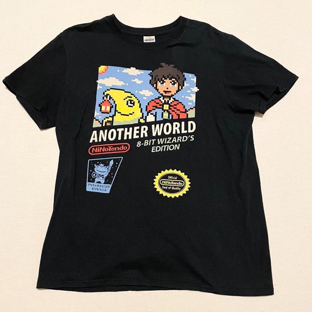 Another World 8  Bit Wizards Edition Shirt Mens Size Medium